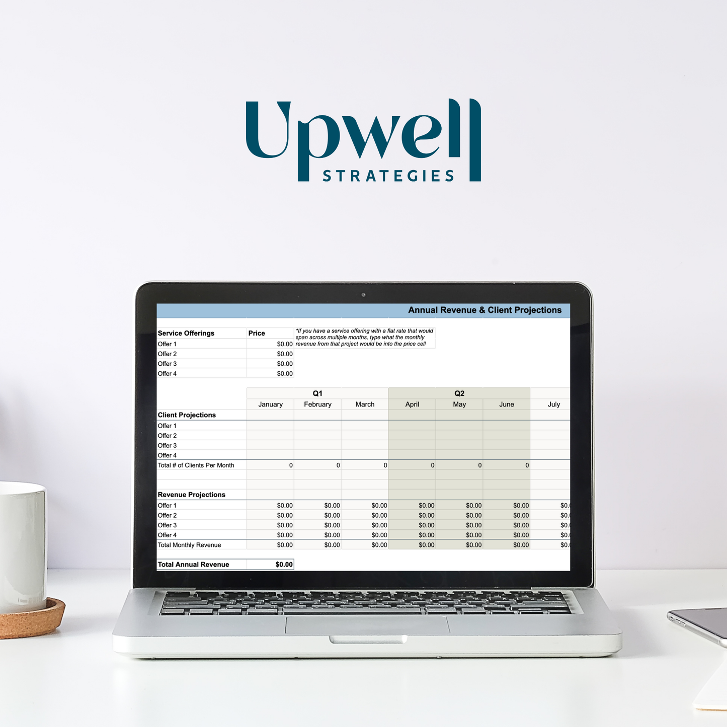 Client Projections & Revenue Planner