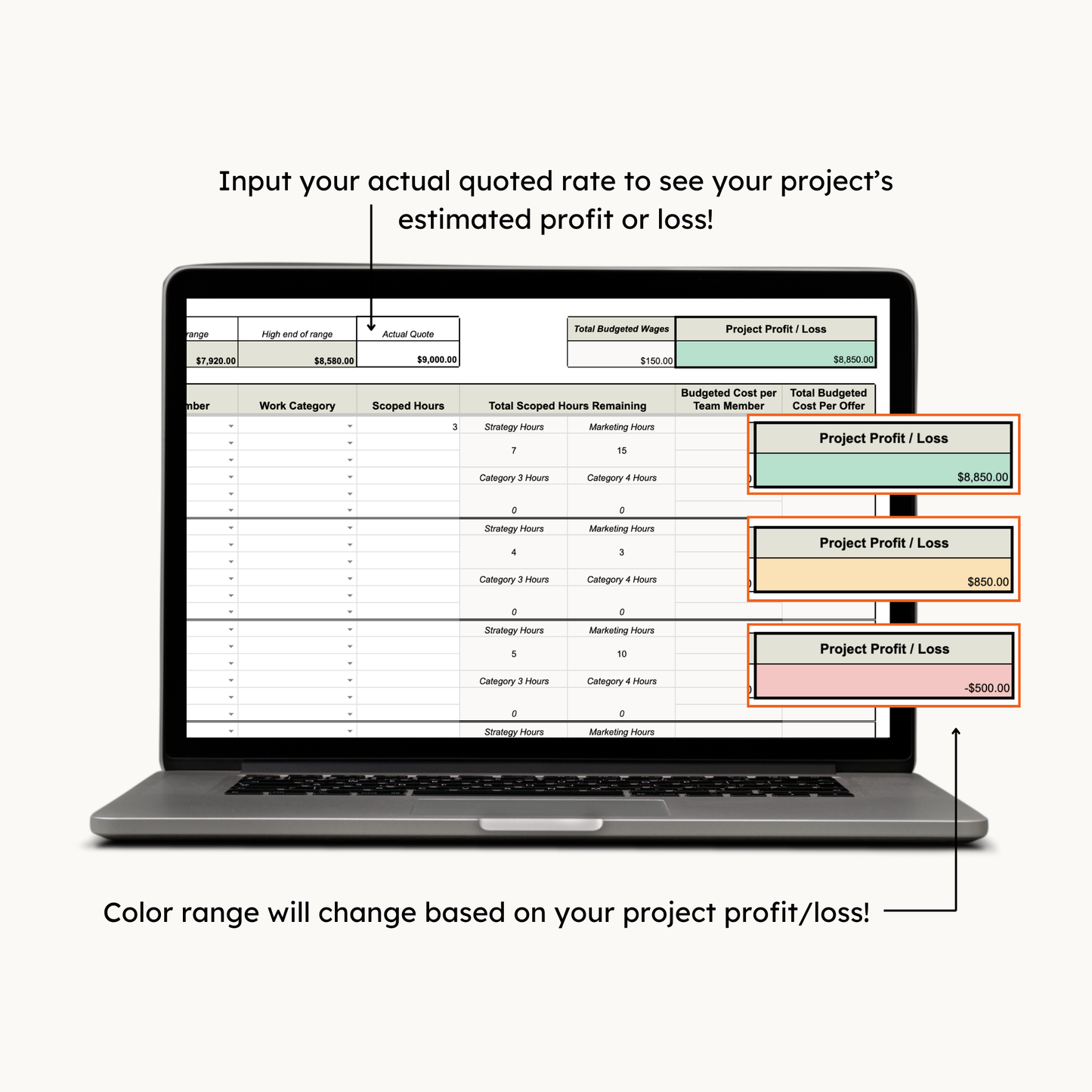Custom Project Quote Calculator