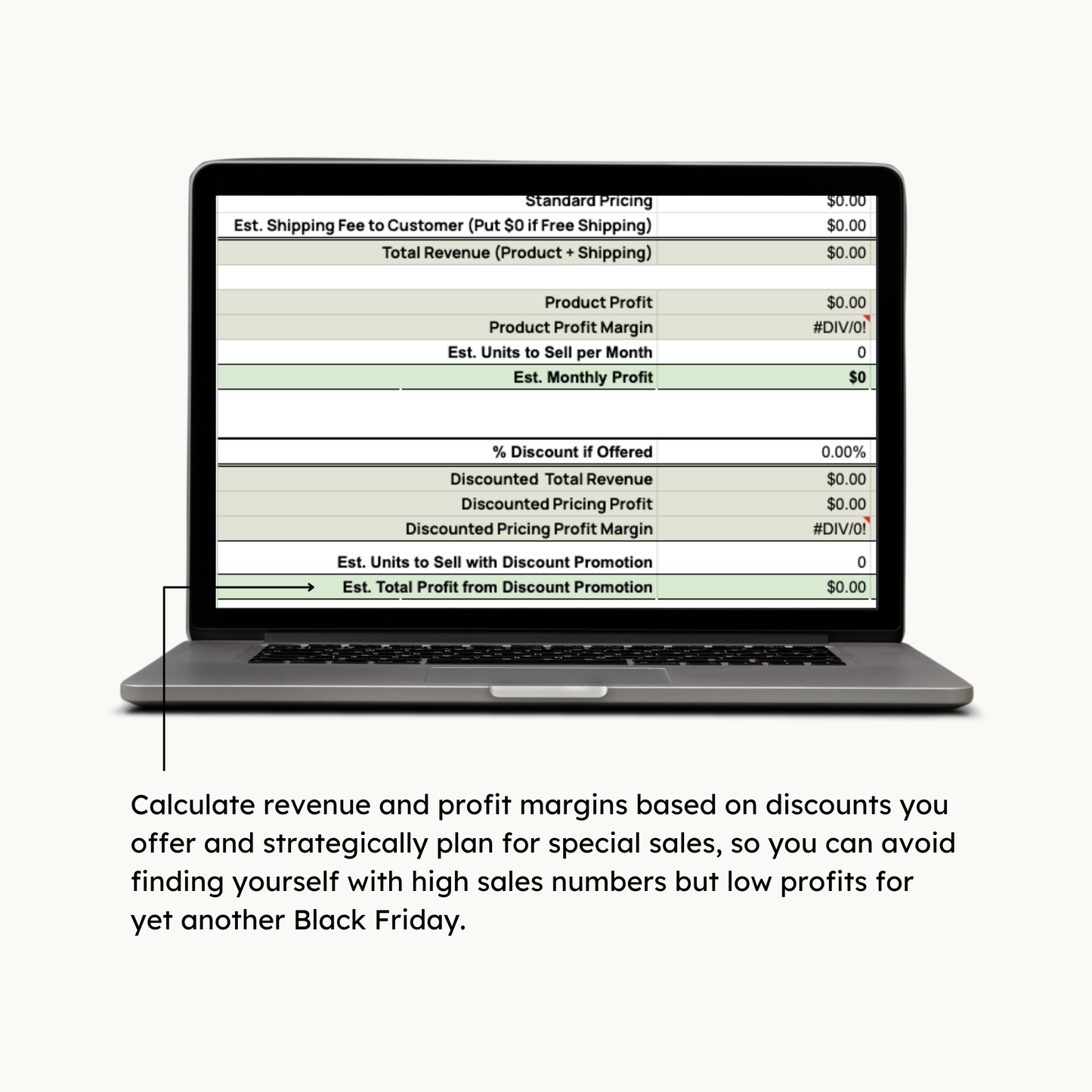 Product Profitability Planner